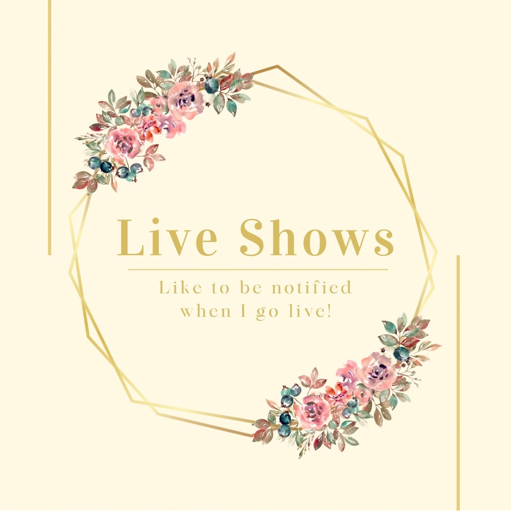LIKE TO BE NOTIFIED WHEN I GO LIVE